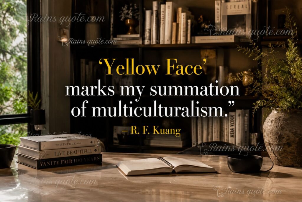 “‘Yellow Face’ marks my summation of multiculturalism.”