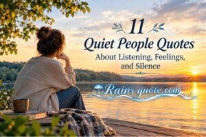 11 Quiet People Quotes About Listening, Feelings, and Silence 