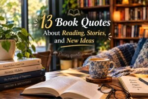 13 Book Quotes About Reading, Stories, and New Ideas 