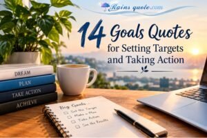 14 Goals Quotes for Setting Targets and Taking Action