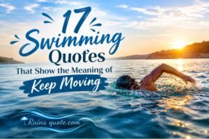 17 Swimming Quotes That Show the Meaning of Keep Moving 