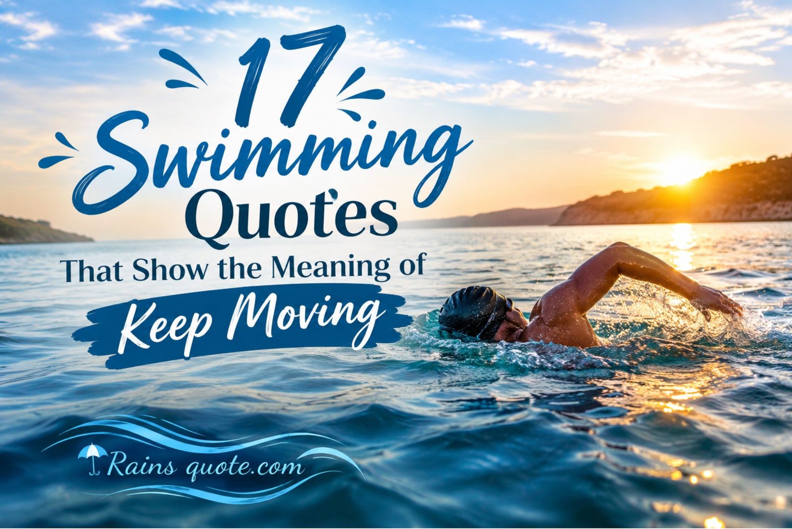 17 Swimming Quotes That Show the Meaning of Keep Moving 