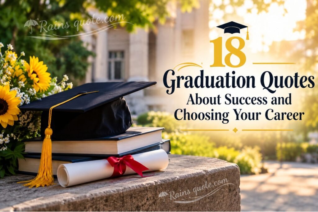 18 Graduation Quotes About Success and Choosing Your Career 