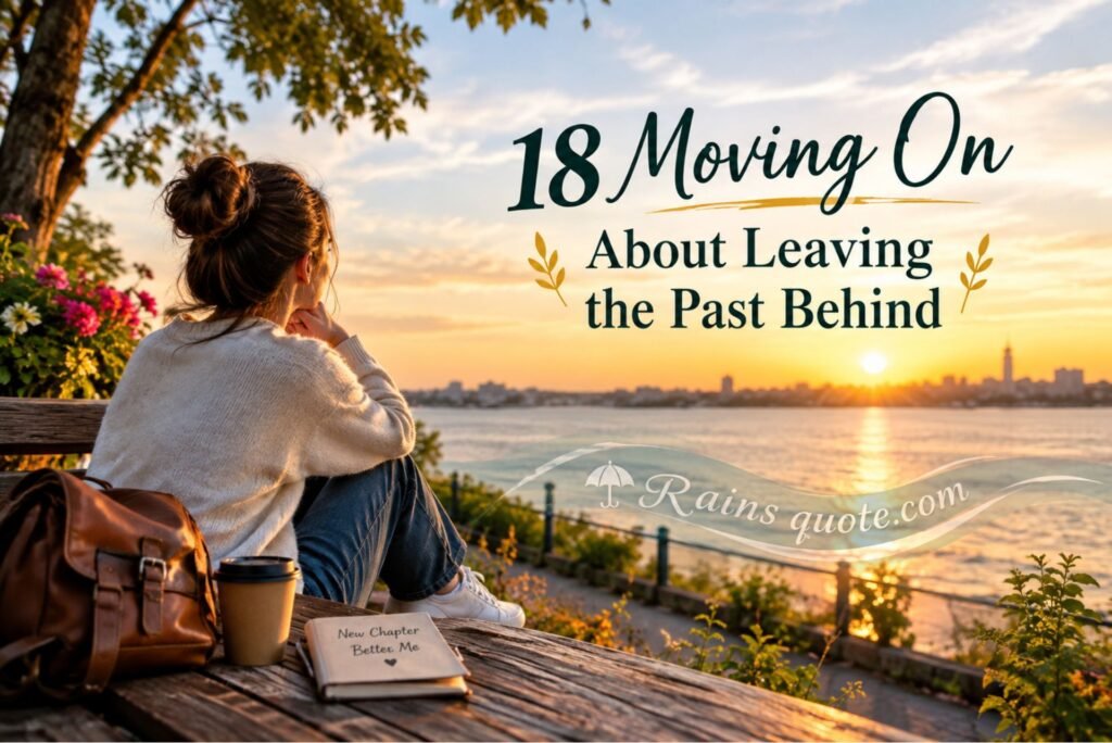 18 Moving On Quotes About Leaving the Past Behind 