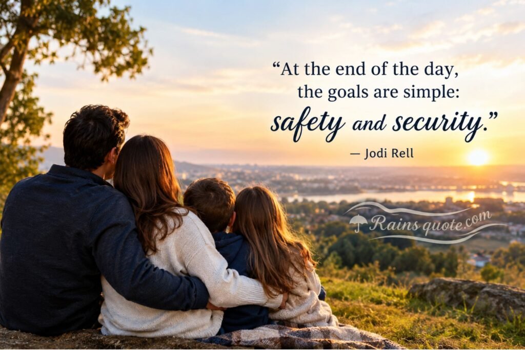 “At the end of the day, the goals are simple: safety and security.”