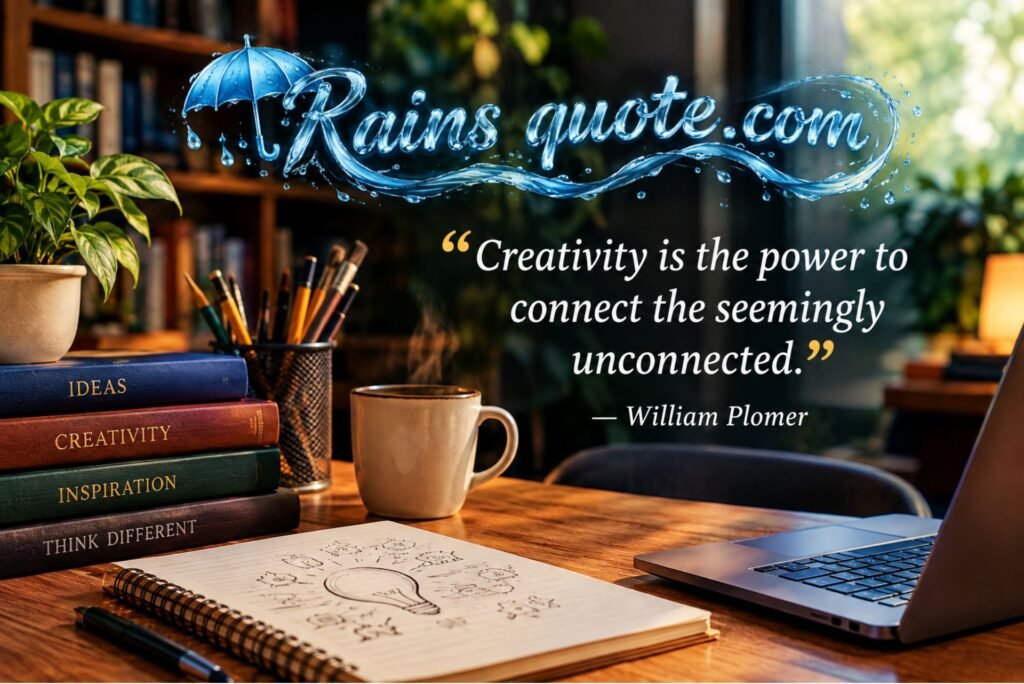 “Creativity is the power to connect the seemingly unconnected.”