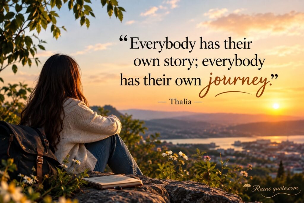 “Everybody has their own story; everybody has their own journey.”