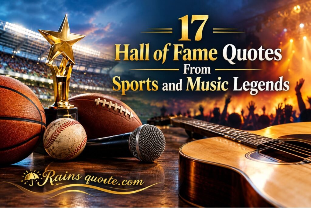 17 Hall of Fame Quotes From Sports and Music Legends 