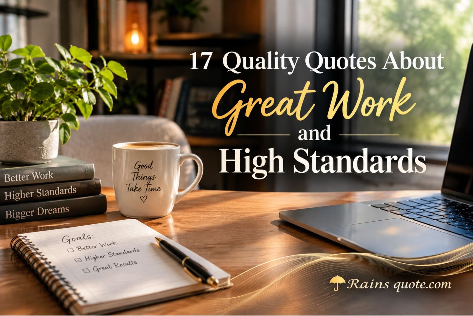 17 Quality Quotes About Great Work and High Standards 
