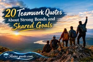 20 Teamwork Quotes About Strong Bonds and Shared Goals 